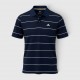 Adidas Ανδρικό Polo Μπλε Ριγέ ClimaLite / Pre-Owned